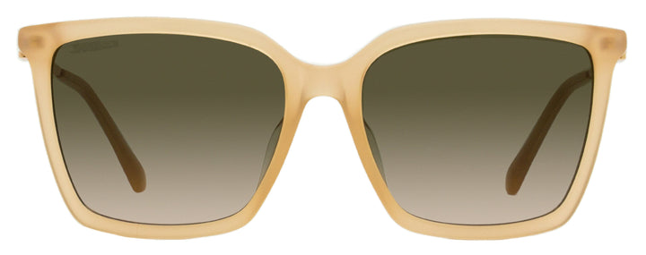Jimmy Choo Square Sunglasses Totta /G FWMHA Nude/Gold 56mm