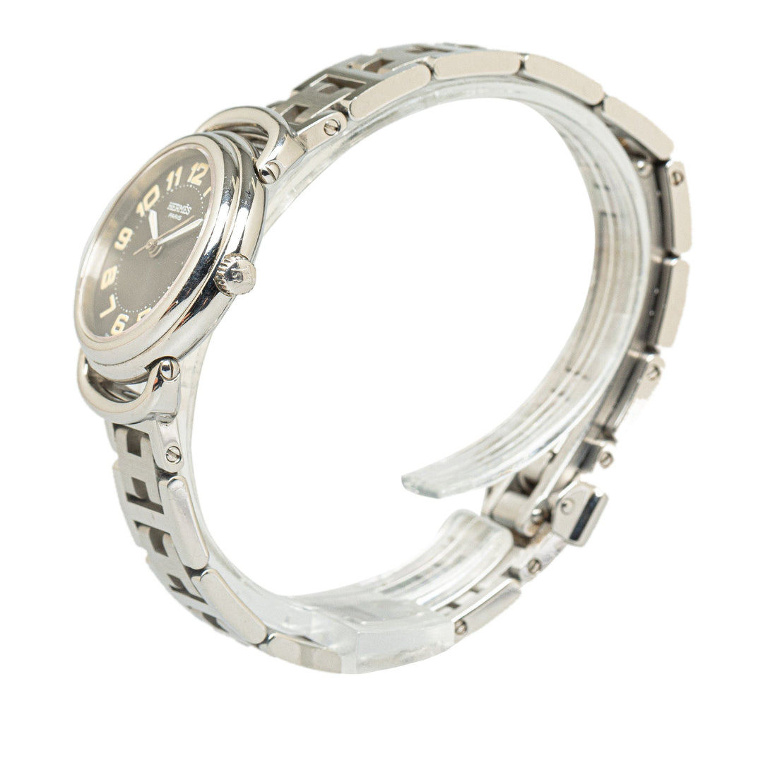 Top quality Hermes Quartz Stainless Steel Pullman Watch