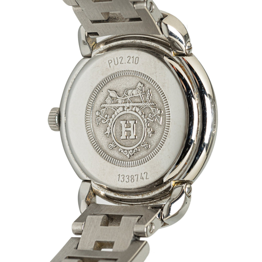 Top quality Hermes Quartz Stainless Steel Pullman Watch