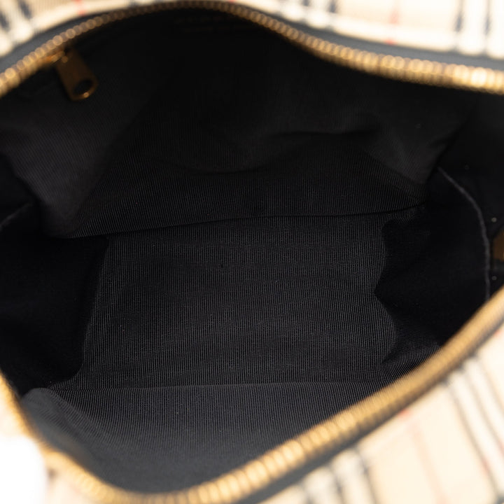BURBERRY Haymarket Check Knight Link 1983 Backpack
