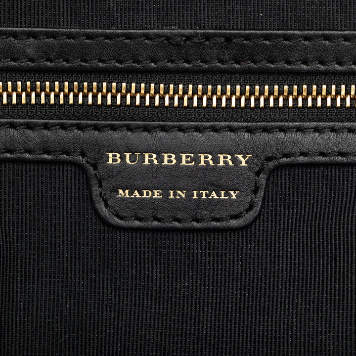 BURBERRY Haymarket Check Knight Link 1983 Backpack