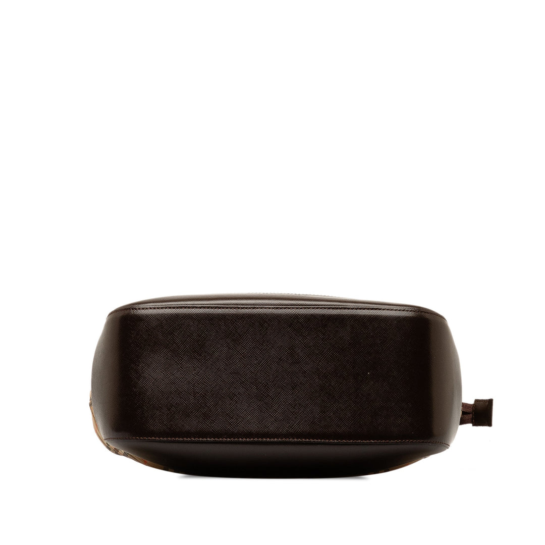 BURBERRY Haymarket Check Handbag