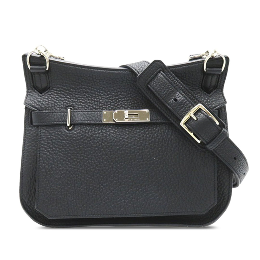Hermes Clemence Jypsiere 28 Crossbody Bag