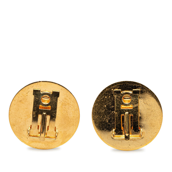 Top quality Hermes Enamel Clip On Earrings Costume Earrings