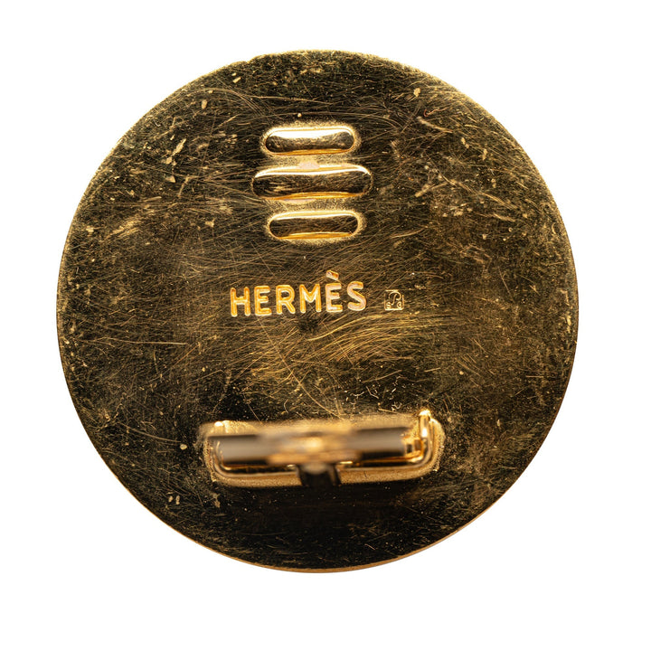 Top quality Hermes Enamel Clip On Earrings Costume Earrings