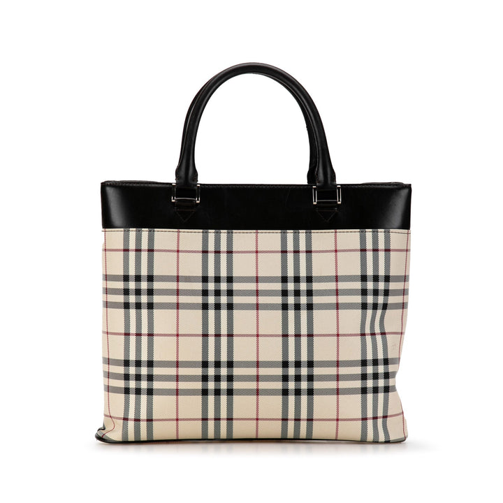 BURBERRY House Check Tote Tote Bag