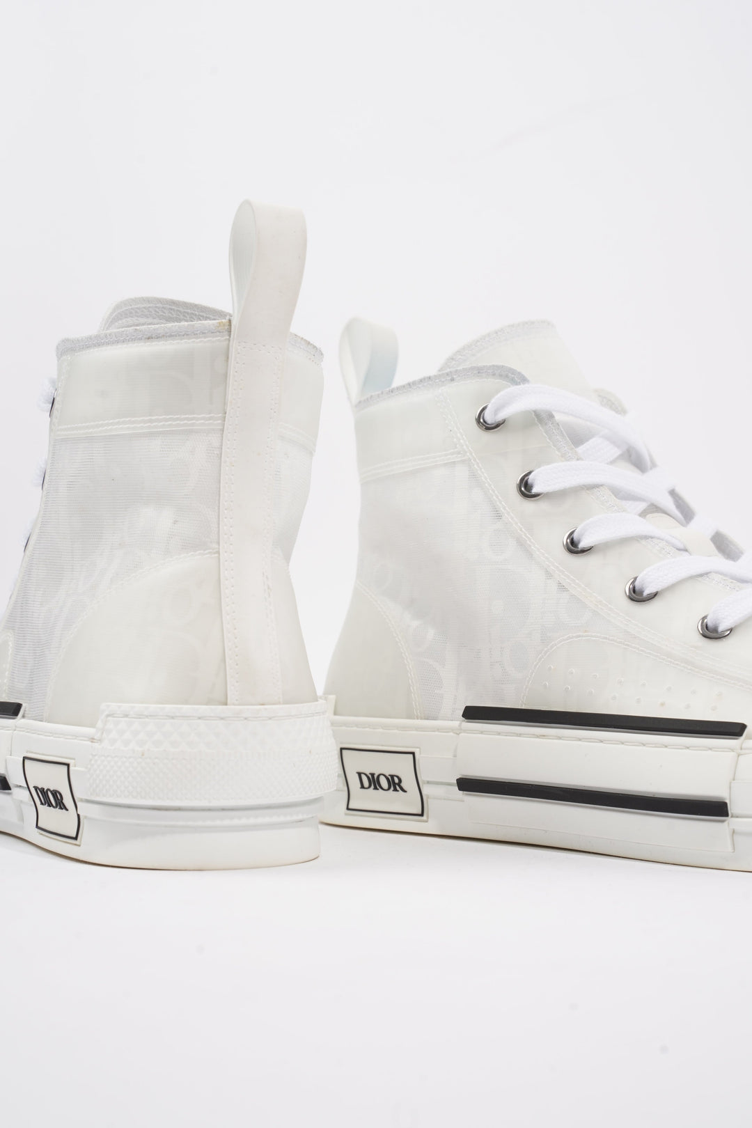 Christian Dior B23 High-top White Canvas EU 41 UK 7