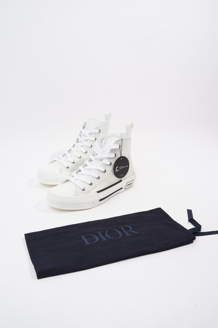 Christian Dior B23 High-top White Canvas EU 41 UK 7