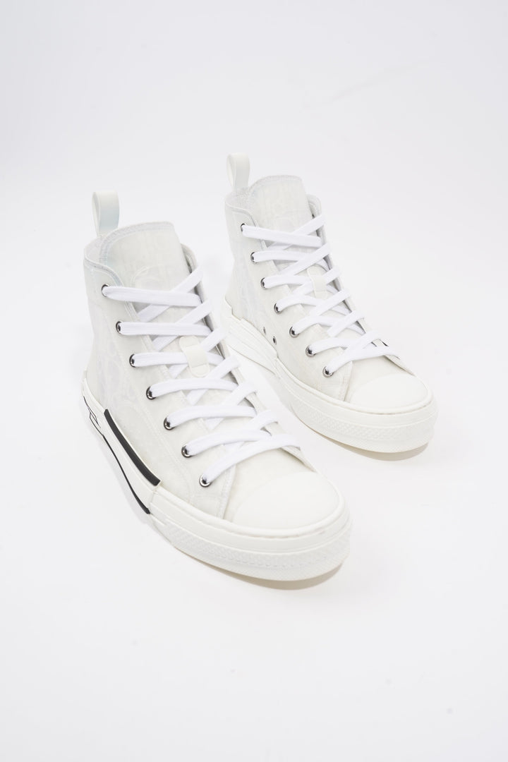 Christian Dior B23 High-top White Canvas EU 41 UK 7
