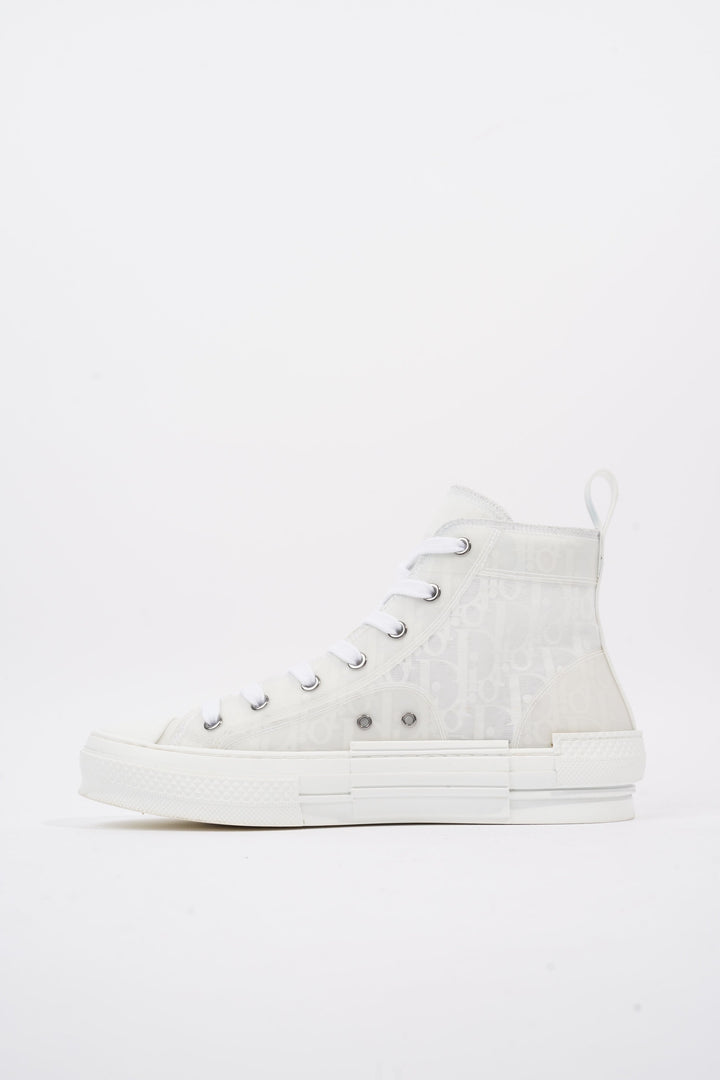 Christian Dior B23 High-top White Canvas EU 41 UK 7