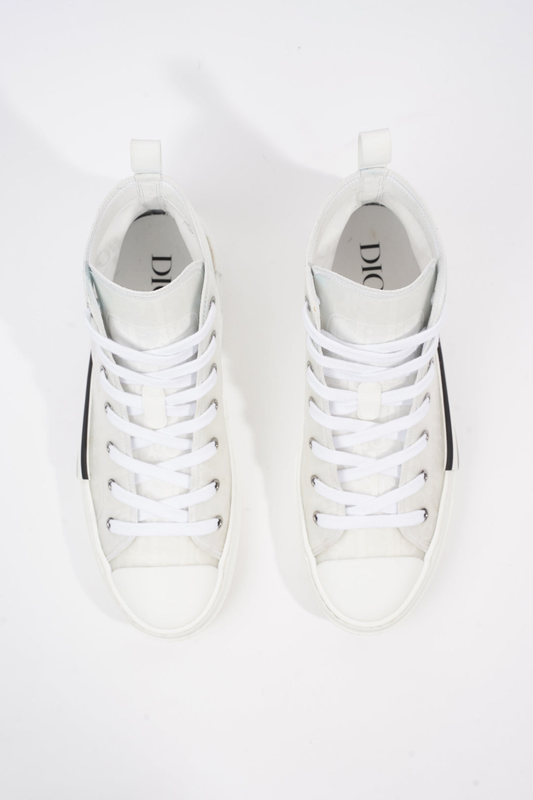 Christian Dior B23 High-top White Canvas EU 41 UK 7
