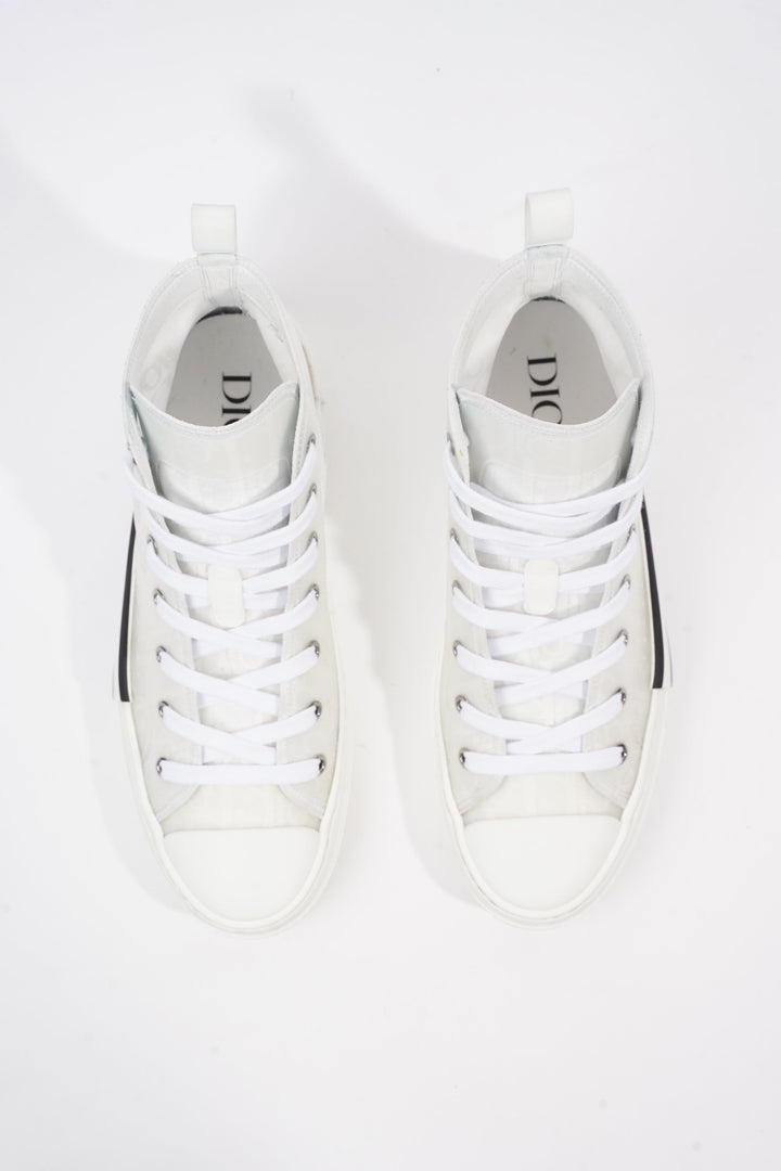 Christian Dior B23 High-top White Canvas EU 41 UK 7