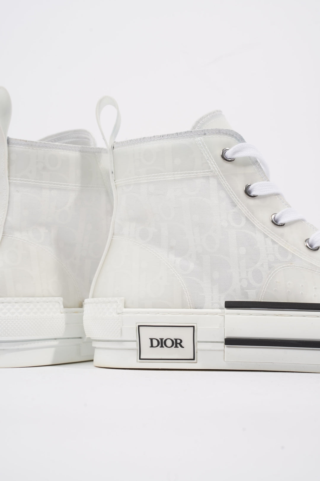Christian Dior B23 High-top White Canvas EU 41 UK 7