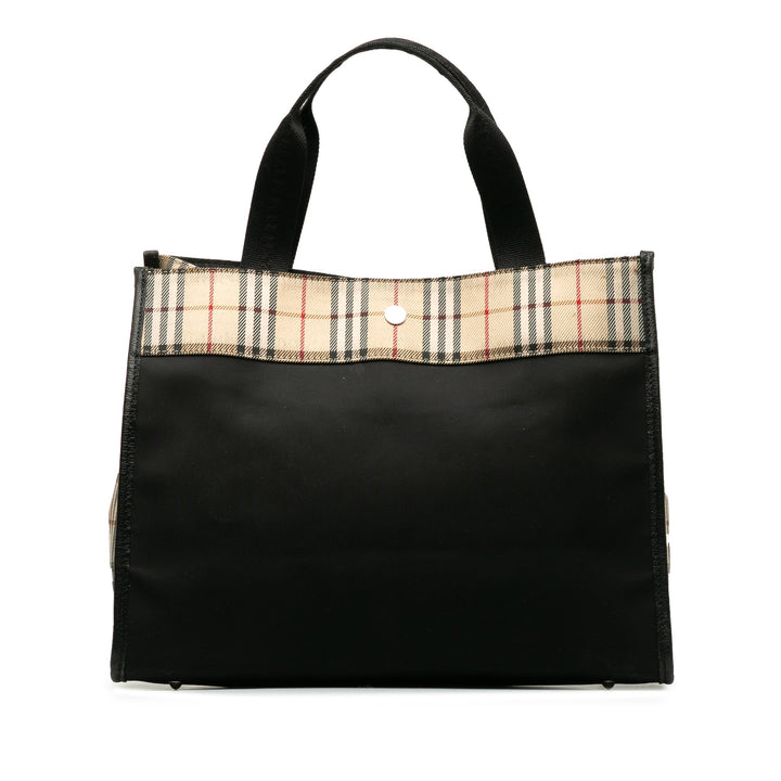 BURBERRY House Check Tote Tote Bag