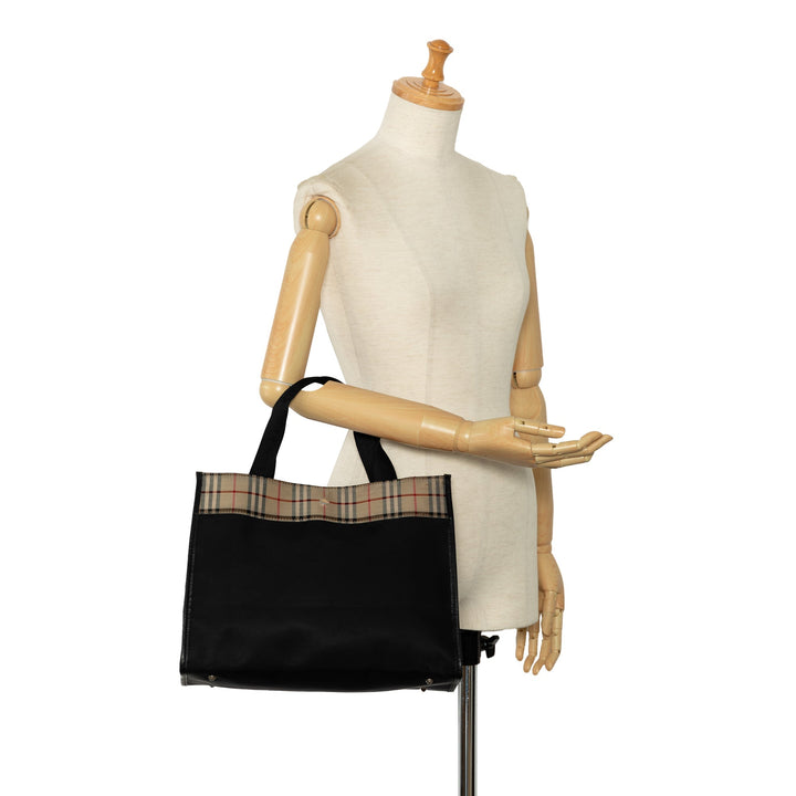 BURBERRY House Check Tote Tote Bag