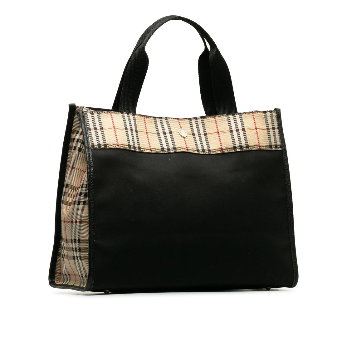 BURBERRY House Check Tote Tote Bag
