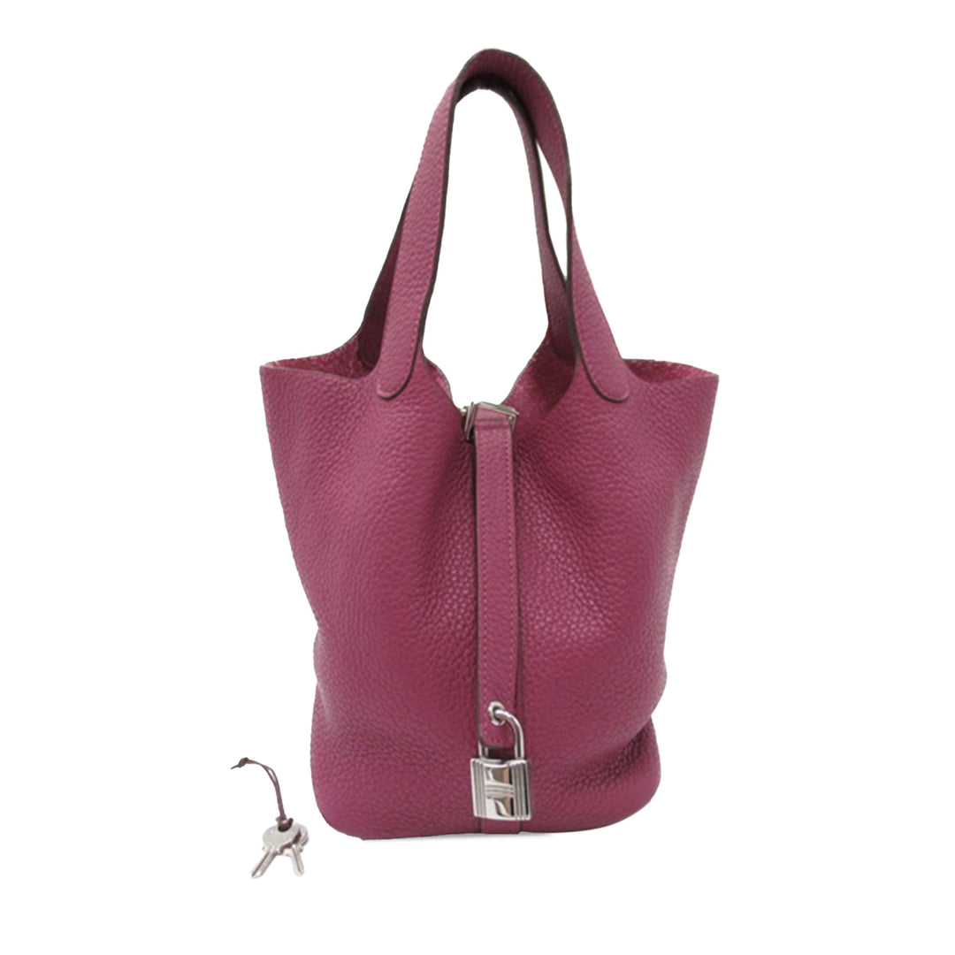 Top quality Hermes Clemence Picotin Lock 18 Handbag
