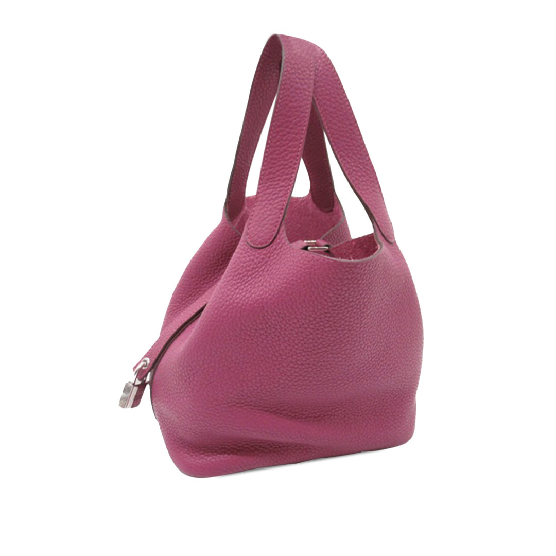 Top quality Hermes Clemence Picotin Lock 18 Handbag