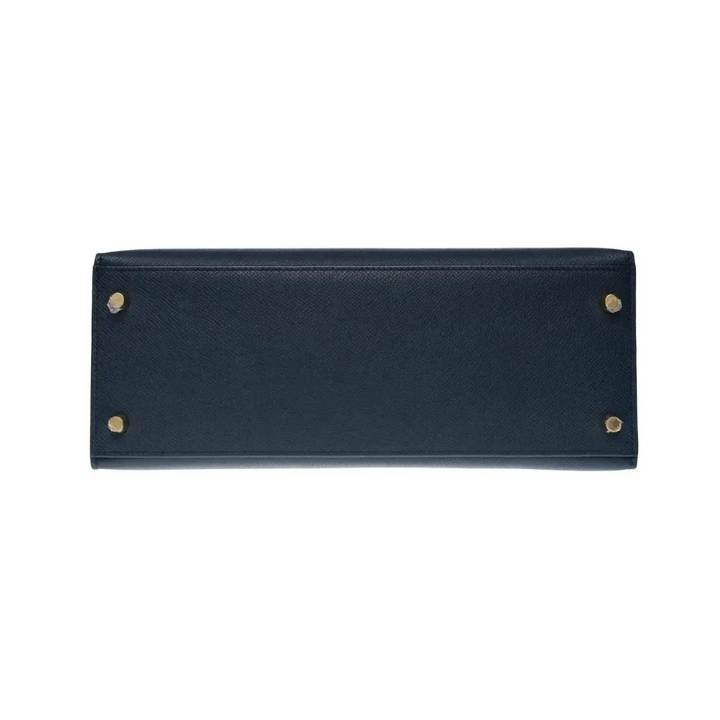 Top quality Hermes Kelly 25 Sellier Epsom Blue Indigo Gold Hardware