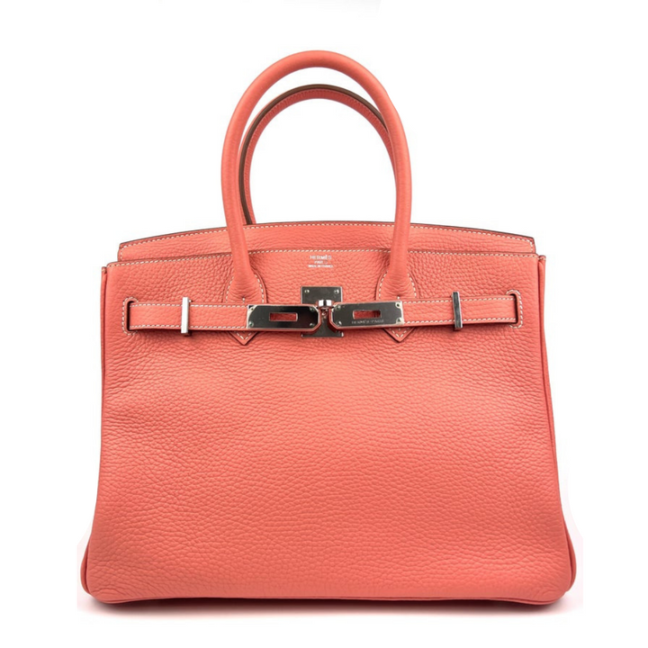 Top quality Hermes Birkin 30 Crevette Togo Palladium Hardware