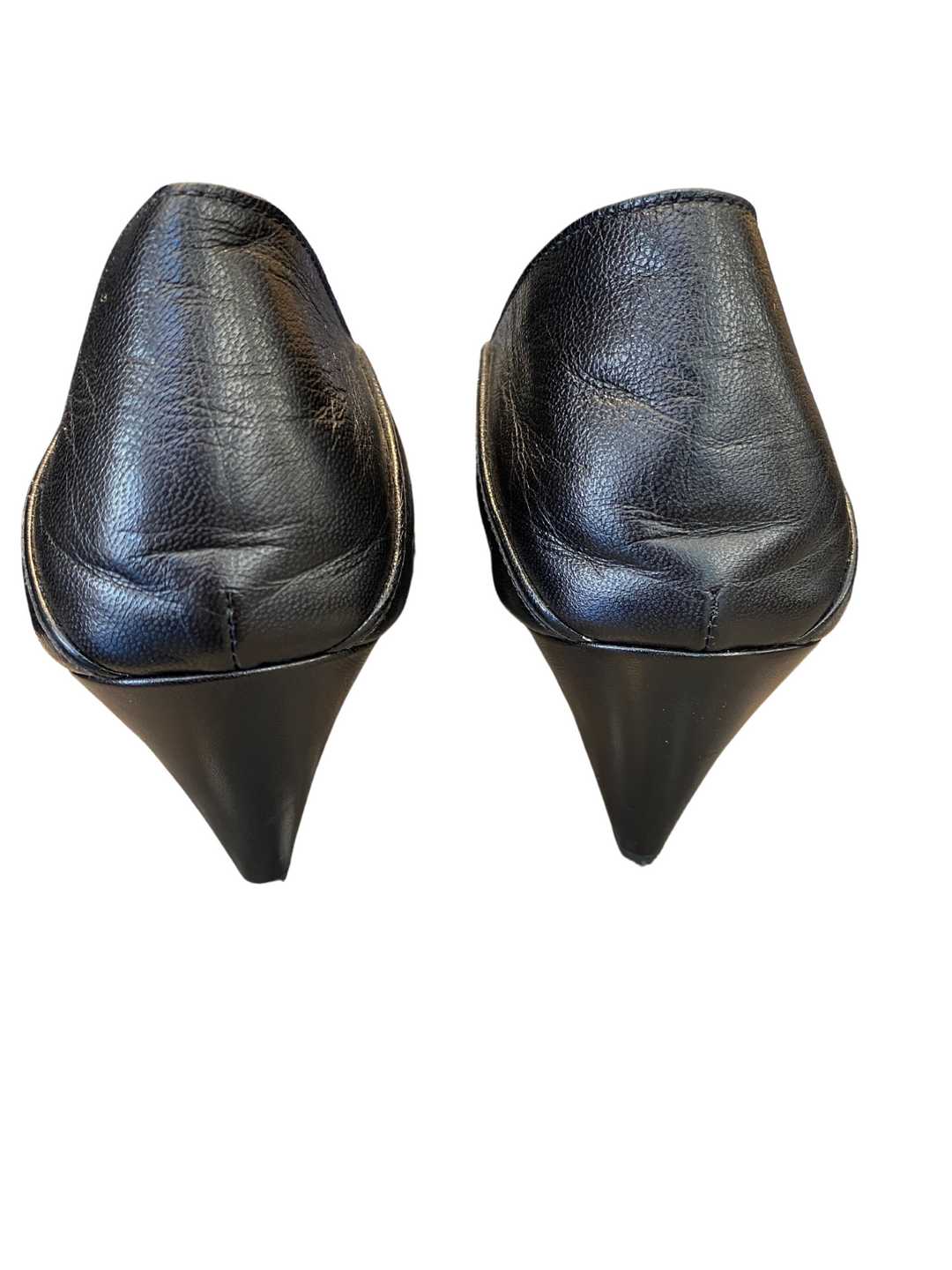Alumnae Black Vamp Pointy Heels |US10|IT41|