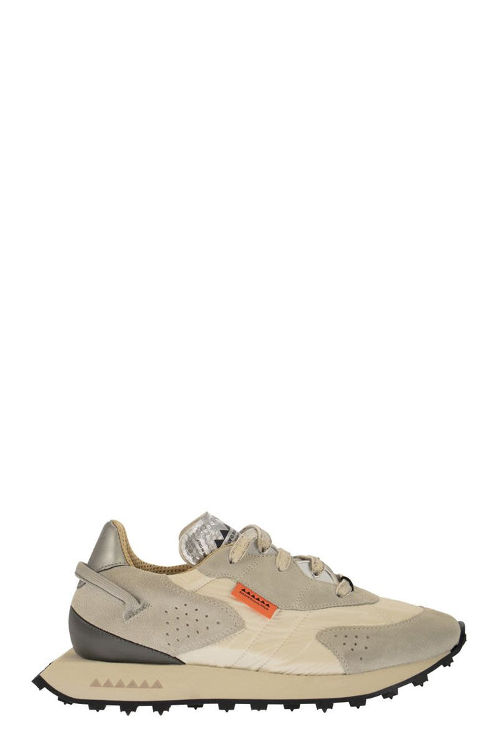 VAPORIX - SUEDE AND NYLON TRAINERS