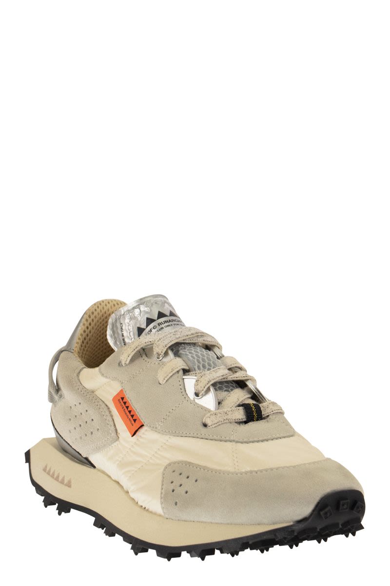 VAPORIX - SUEDE AND NYLON TRAINERS
