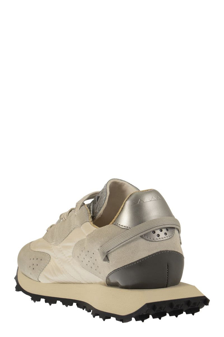 VAPORIX - SUEDE AND NYLON TRAINERS