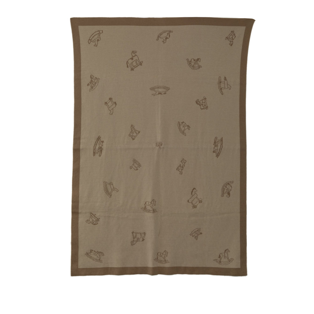Top quality Hermes Cotton Horse Baby Blanket Other Accessories