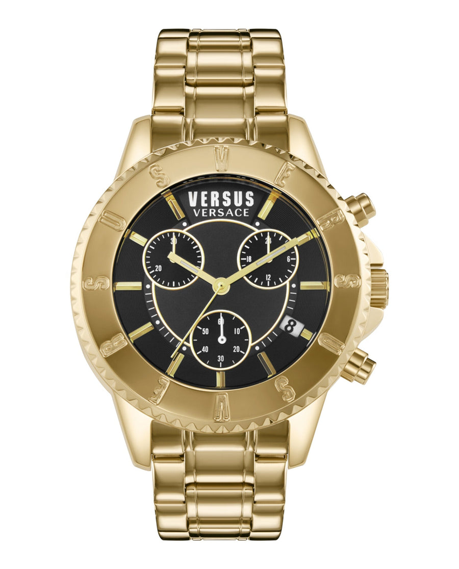 title:Tokyo Chronograph Watch;color:Gold