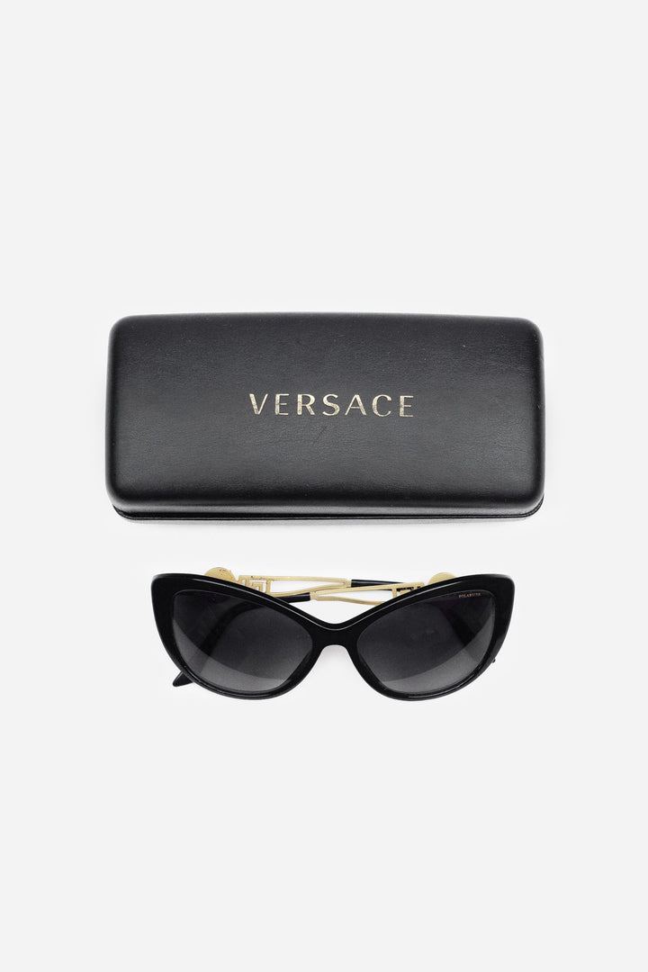 Black Cat Eye Medusa Sunglasses