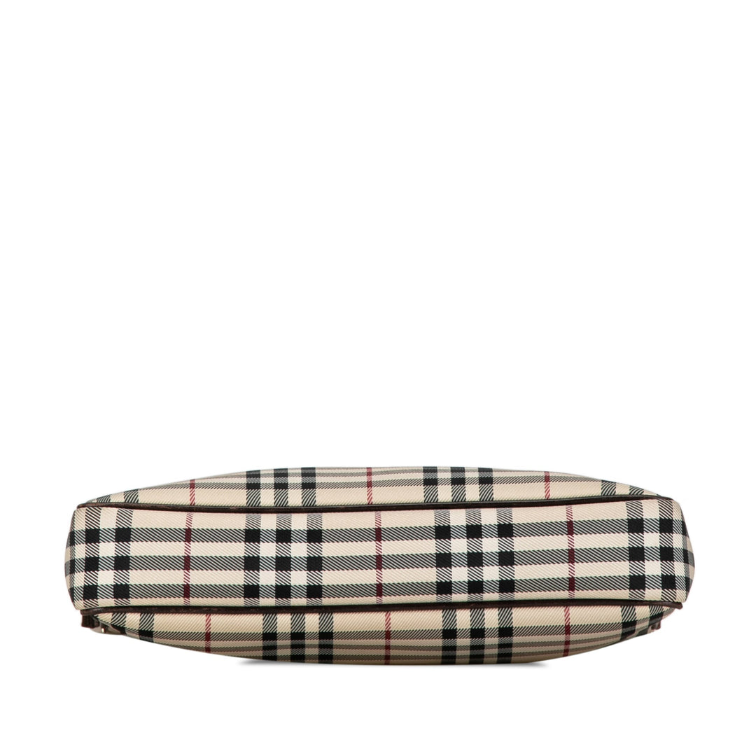 BURBERRY House Check Canvas Crossbody Crossbody Bag