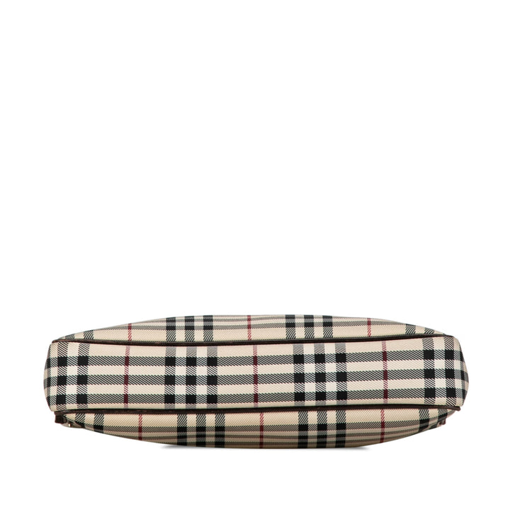 BURBERRY House Check Canvas Crossbody Crossbody Bag