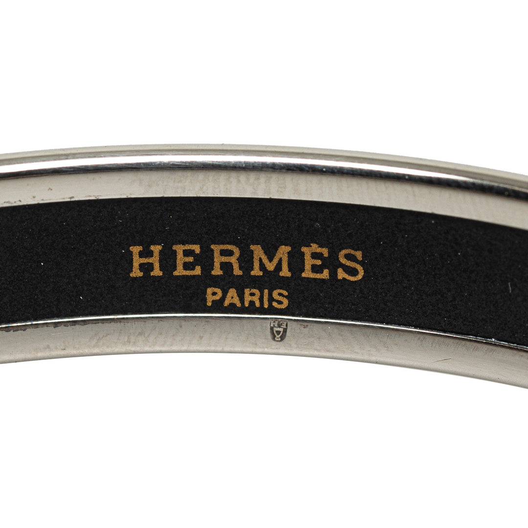 Top quality Hermes Caleche Narrow Enamel Bangle Costume Bracelet