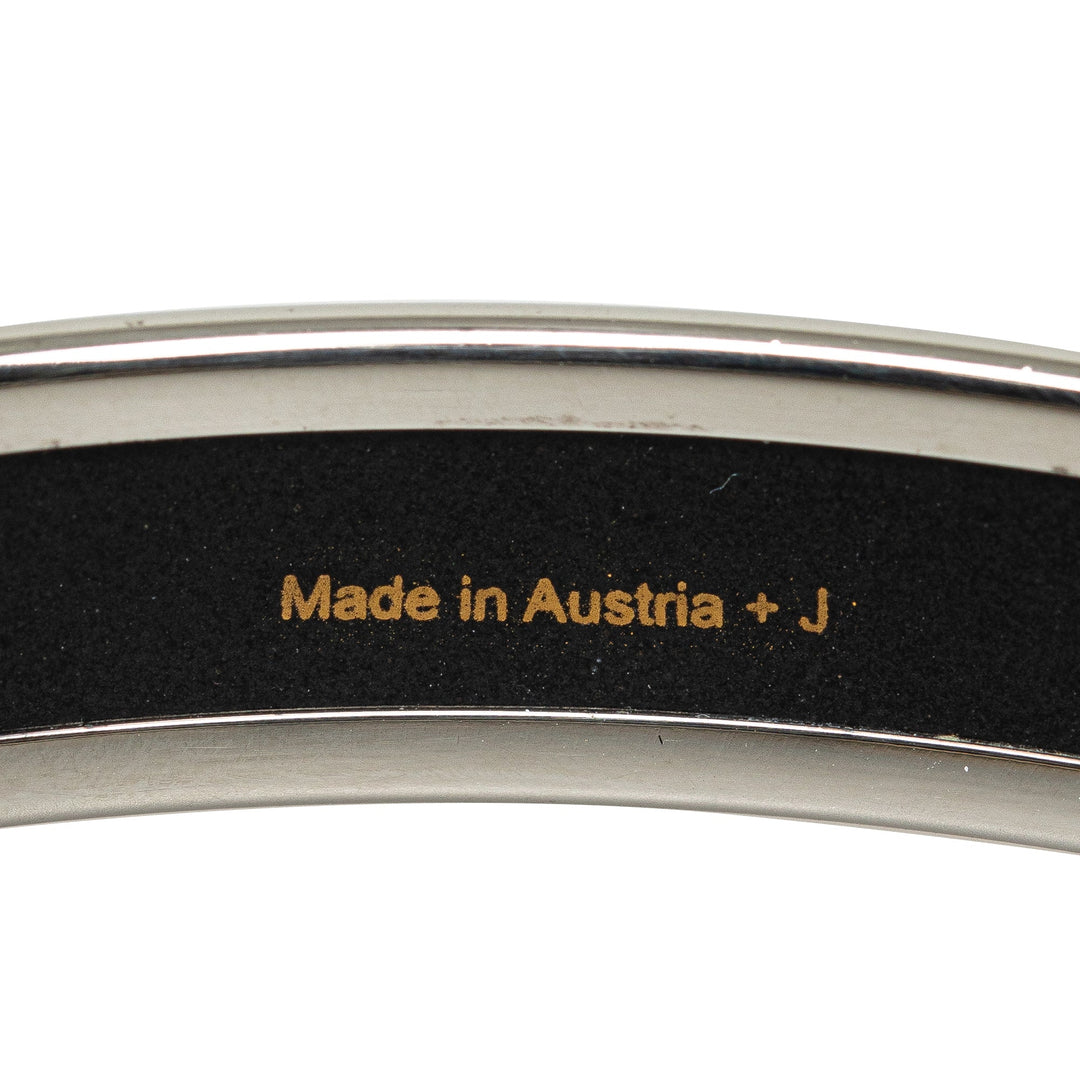 Top quality Hermes Caleche Narrow Enamel Bangle Costume Bracelet
