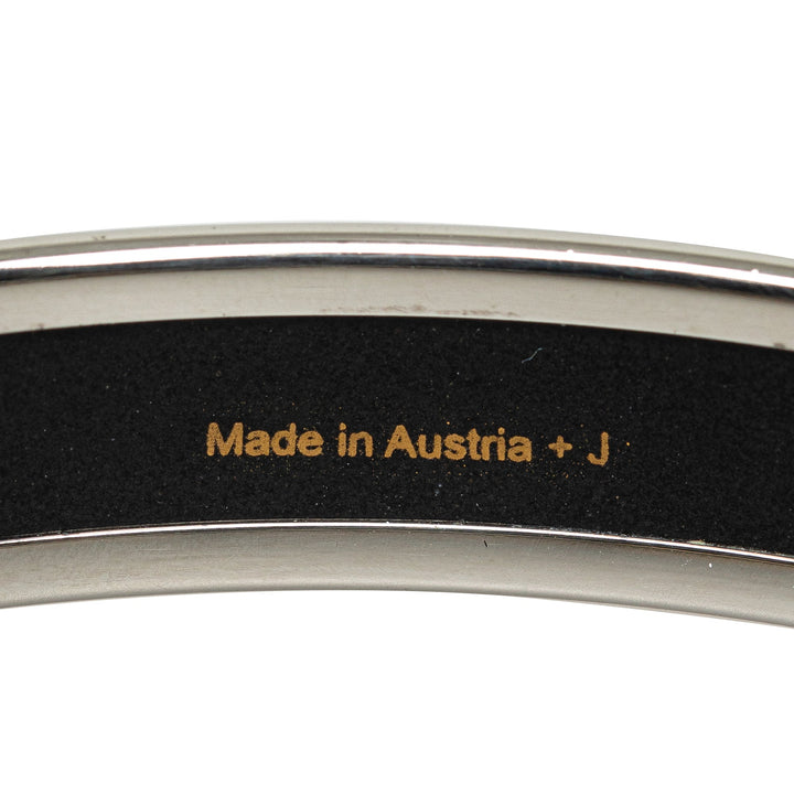 Top quality Hermes Caleche Narrow Enamel Bangle Costume Bracelet