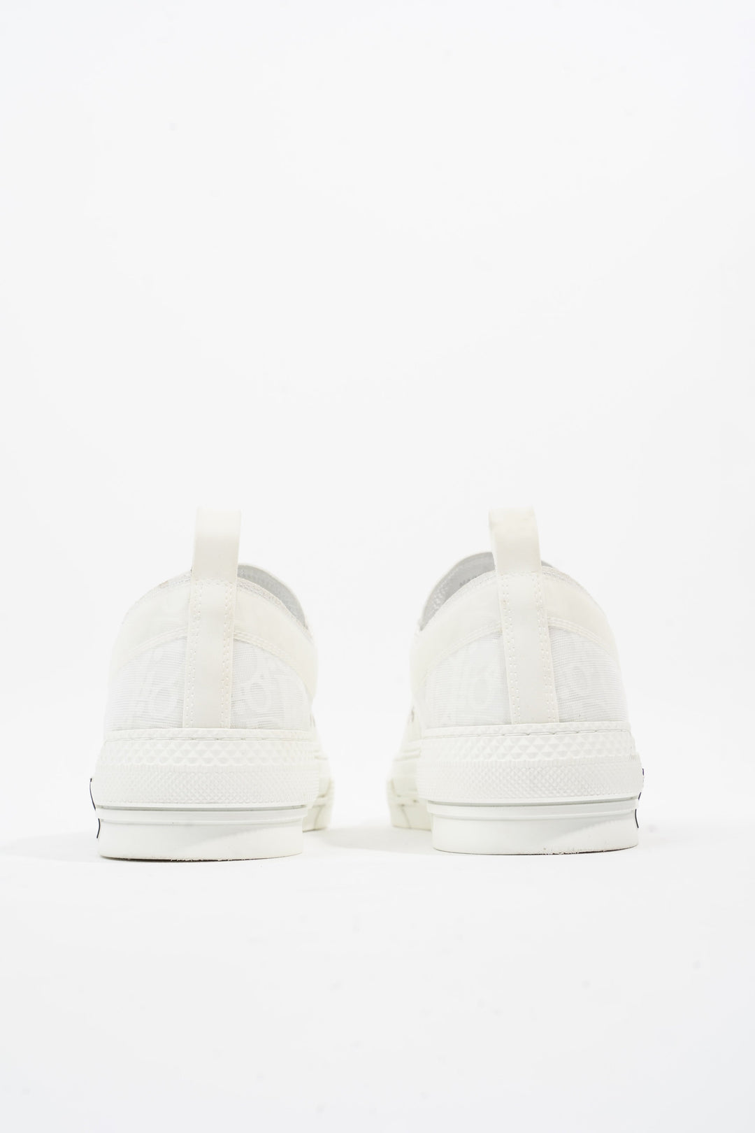 Christian Dior B23 Low Top Sneakers White Canvas EU 42 UK 8