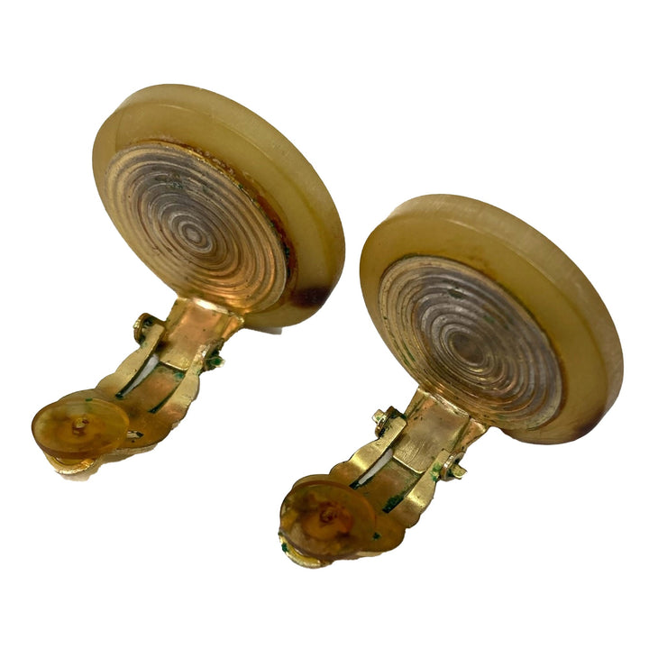 Top quality Hermes Horn Sellier Clip On Earrings Costume Earrings