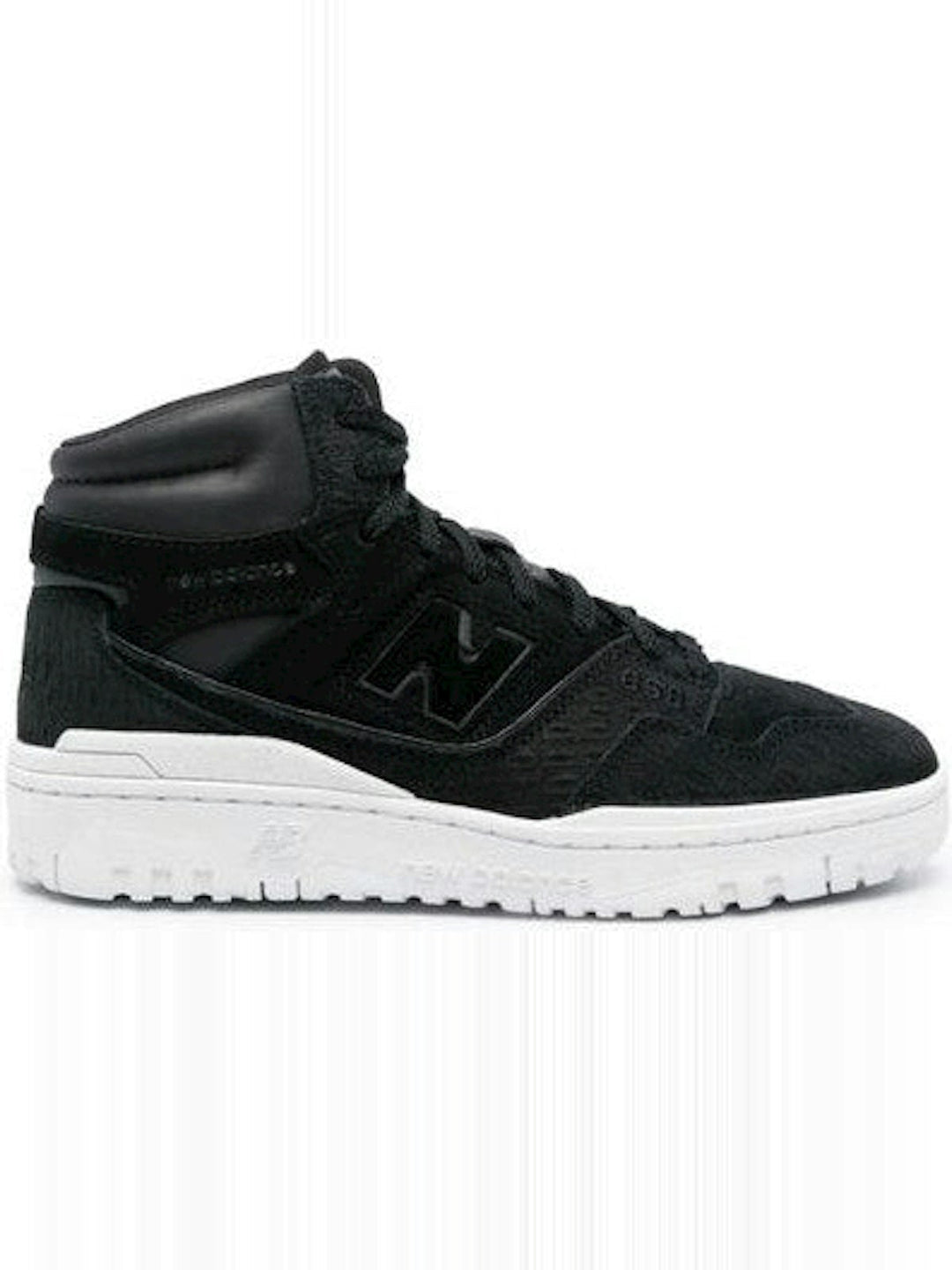 LEATHER PANELLED SNEAKERS