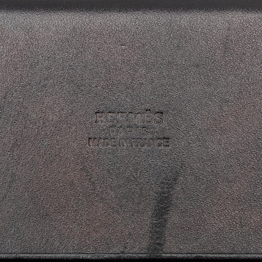 Top quality Hermes Toile and Vache Calf Leather Herbag Cabas PM
