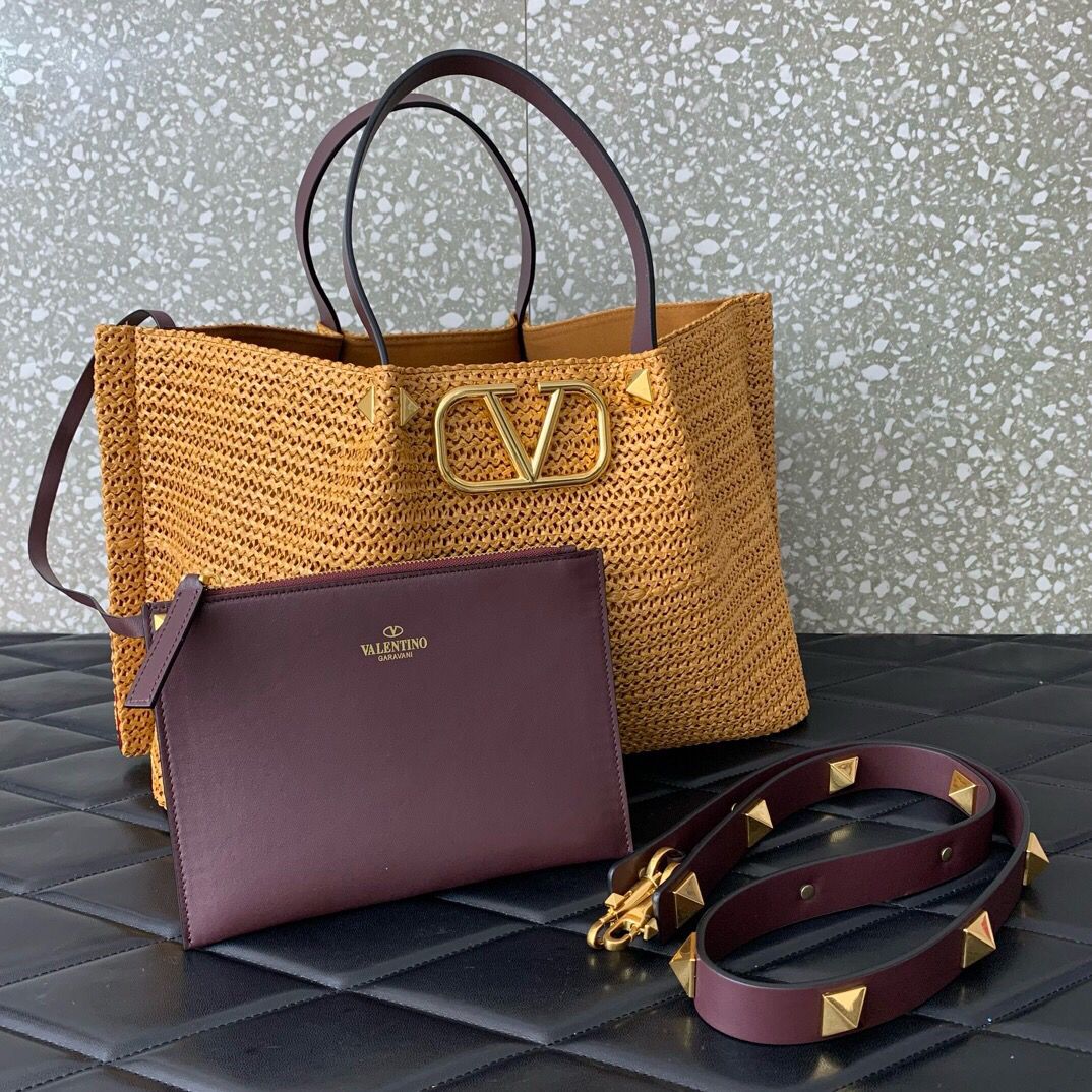Valentino STRAW SUMMER TOTE