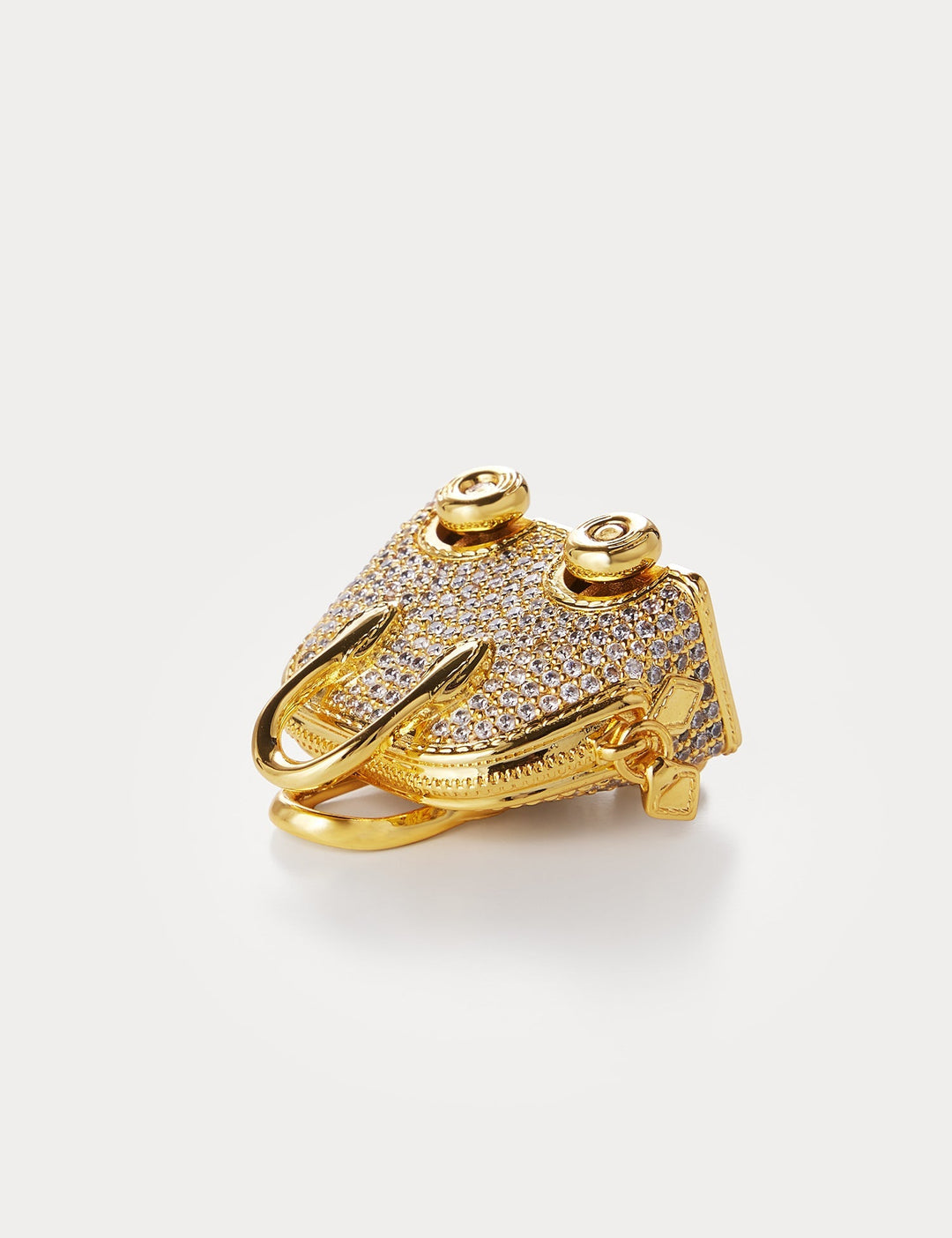 Sparkle Gold—Bolide On Wheels Bag Charm