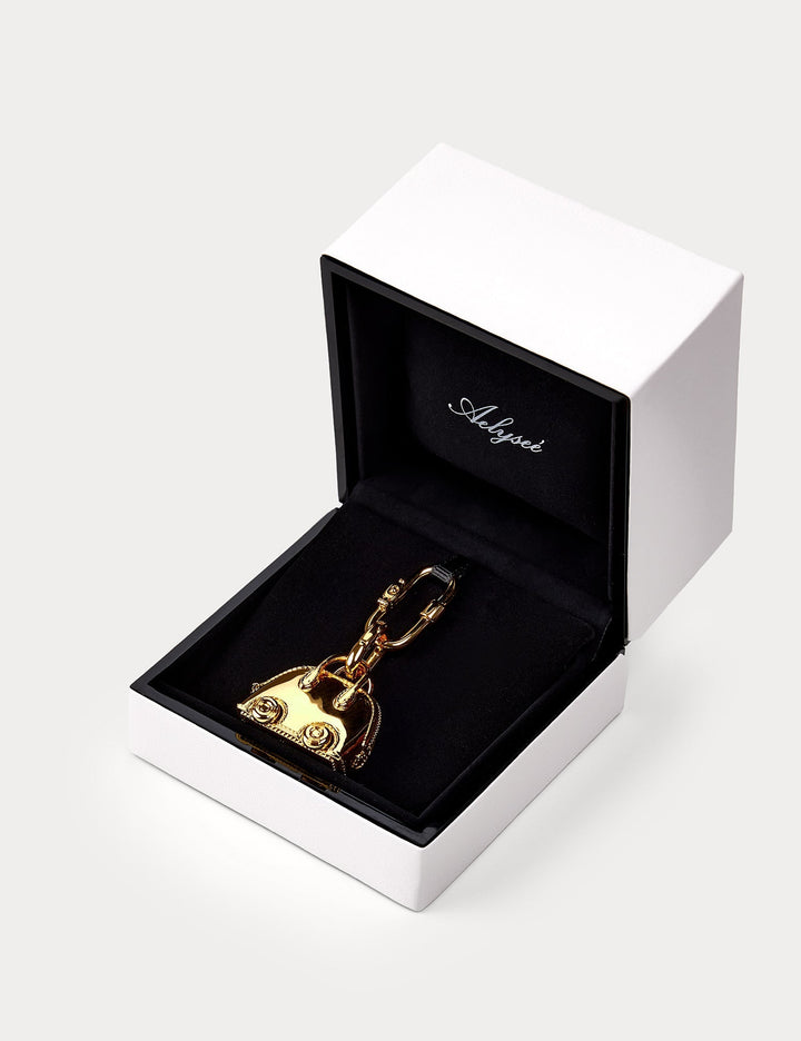 Classic Gold—Bolide On Wheels Bag Charm