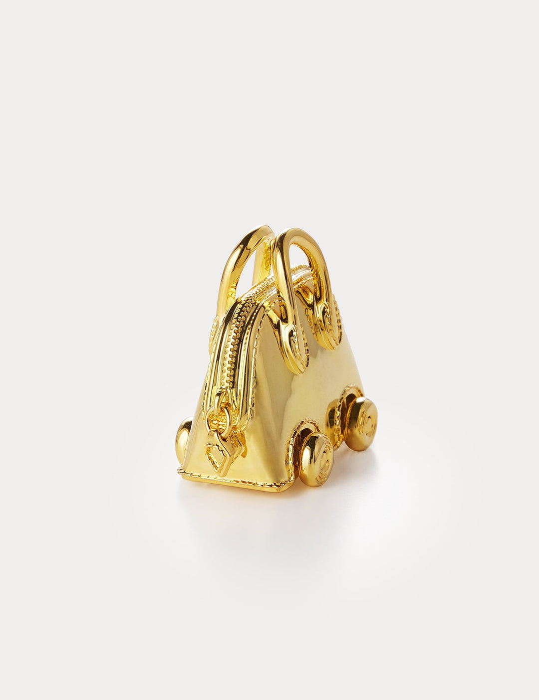 Classic Gold—Bolide On Wheels Bag Charm