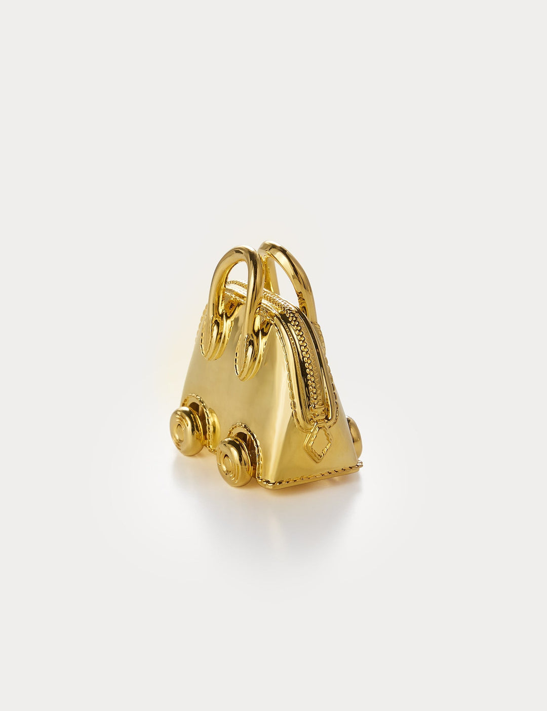 Classic Gold—Bolide On Wheels Bag Charm