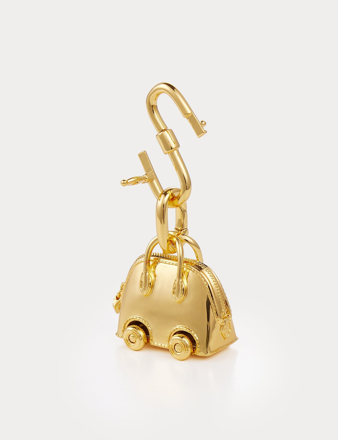 Classic Gold—Bolide On Wheels Bag Charm