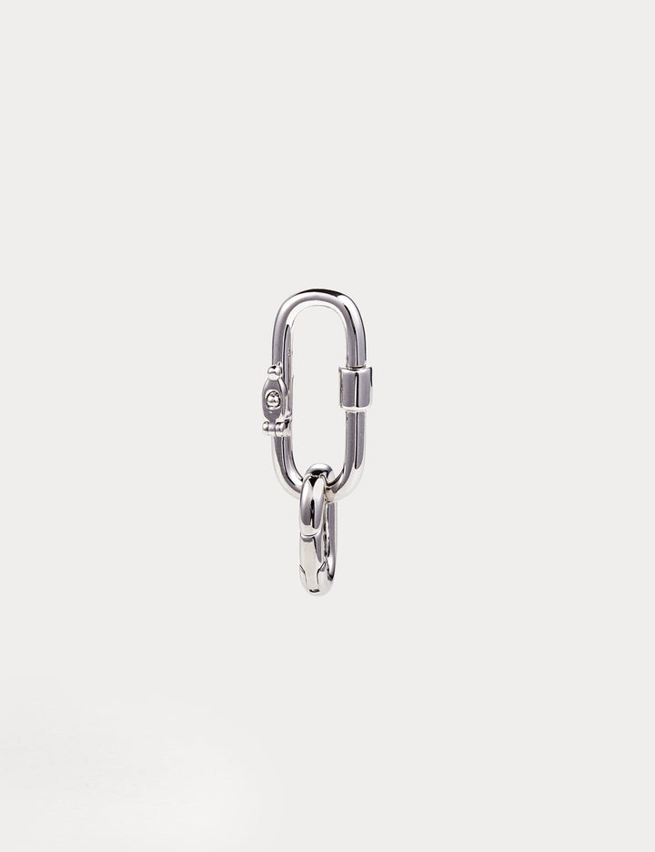 Sparkle Silver—Bolide On Wheels Bag Charm