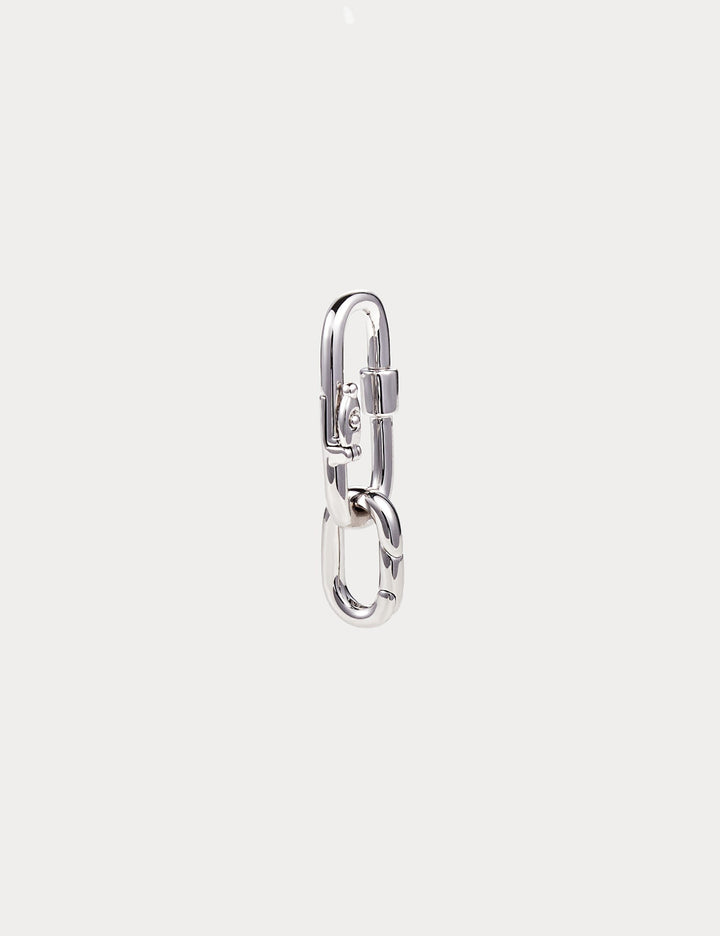 Classic Silver—Bolide On Wheels Bag Charm