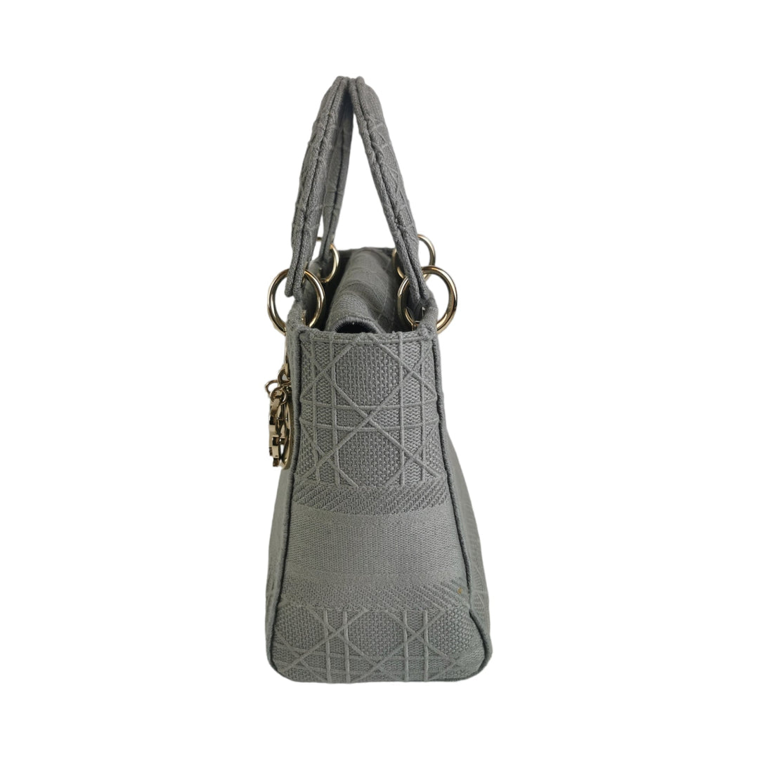 Top quality Dior Lady D-Lite Medium Grey