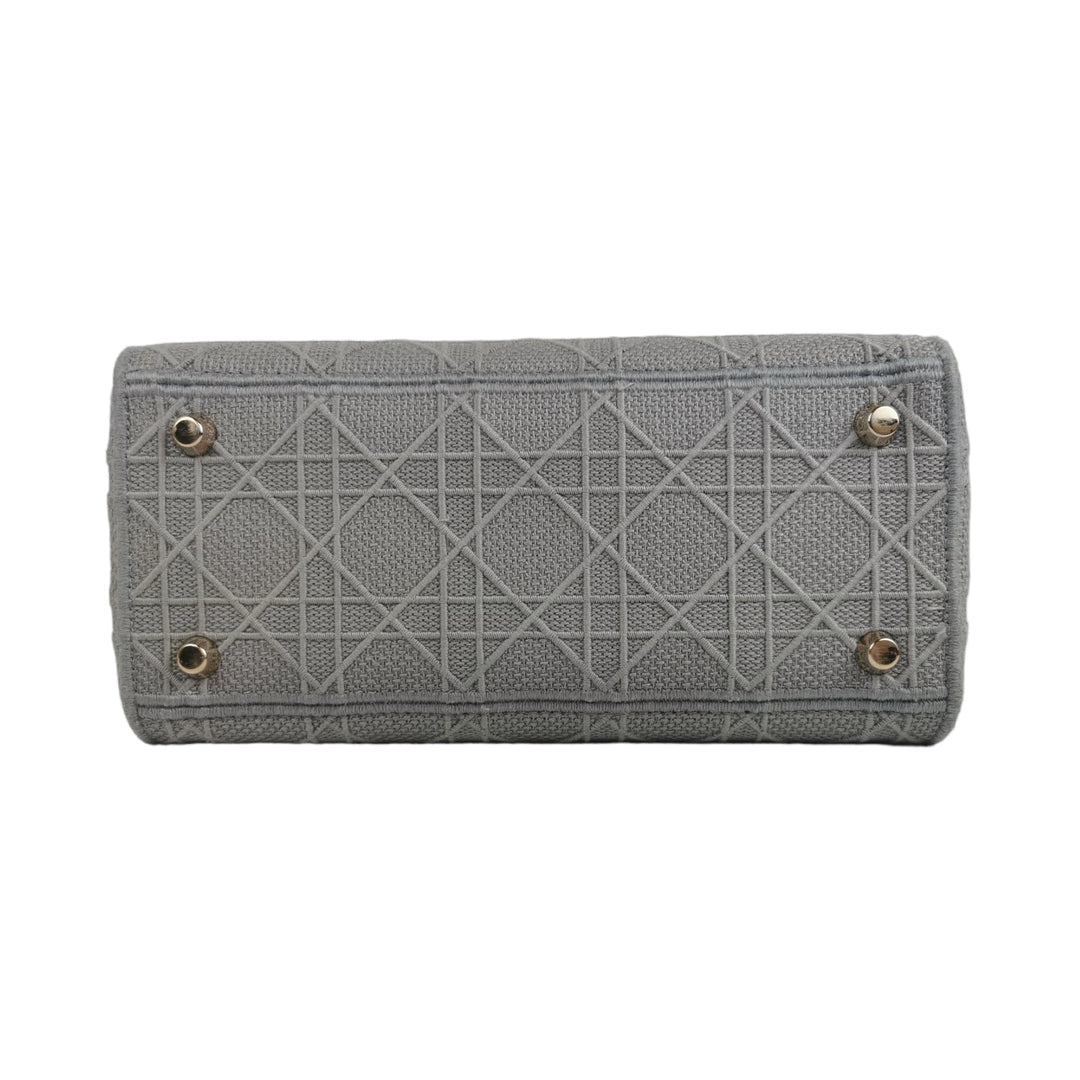 Top quality Dior Lady D-Lite Medium Grey
